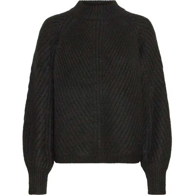 Pull col roulé femme b.young Oksana Noir M - Publicité Pull col roulé femme b.young Oksana Noir M - Publicité