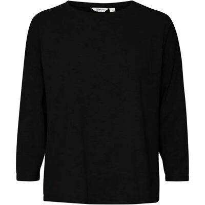 T-shirt à manches mi-longues femme b.young Pamila Noir XL - Publicité T-shirt à manches mi-longues femme b.young Pamila Noir XL - Publicité