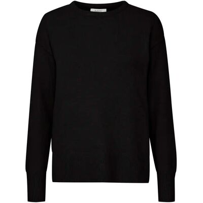 Pull col rond femme b.young Nonina 2 Noir L - Publicité Pull col rond femme b.young Nonina 2 Noir L - Publicité