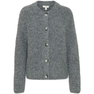 Cardigan femme b.young Miller Gris XL - Publicité Cardigan femme b.young Miller Gris XL - Publicité