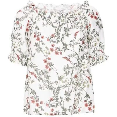 Blouse femme b.young Imilda Off Shoulder Blanc 34 - Publicité Blouse femme b.young Imilda Off Shoulder Blanc 34 - Publicité