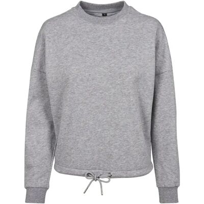 Sweatshirt femme Build Your Brand Oversize Gris XL - Publicité Sweatshirt femme Build Your Brand Oversize Gris XL - Publicité