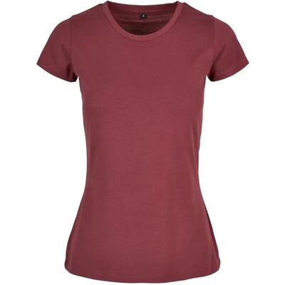 T-shirt femme Build Your Brand Basic Rouge XL - Publicité T-shirt femme Build Your Brand Basic Rouge XL - Publicité