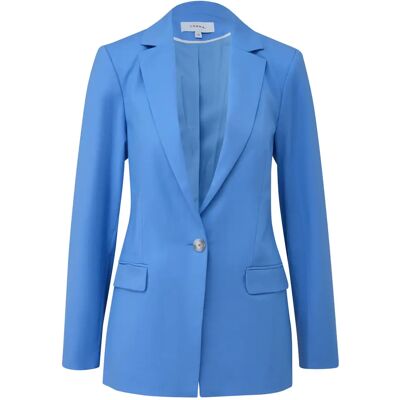 Blazer en viscose stretch femme COMMA Bleu 34 - Publicité Blazer en viscose stretch femme COMMA Bleu 34 - Publicité