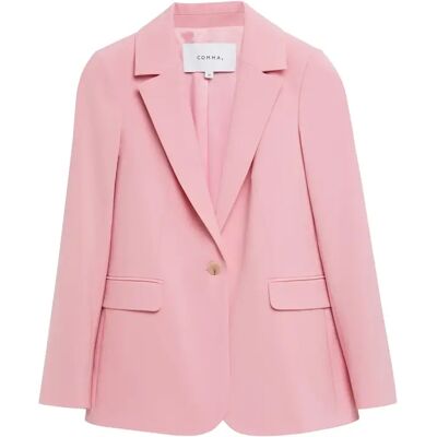 Blazer ajusté confectionné femme COMMA Rose 38 - Publicité Blazer ajusté confectionné femme COMMA Rose 38 - Publicité