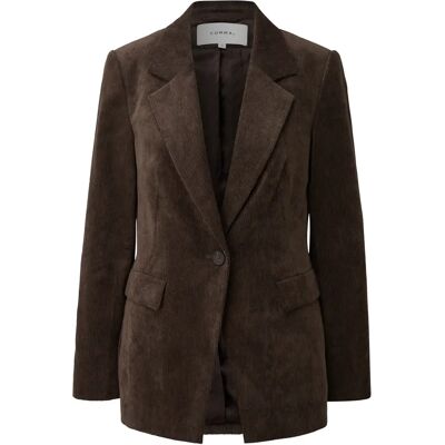 Blazer en velours côtelé fin femme COMMA Marron 44 - Publicité Blazer en velours côtelé fin femme COMMA Marron 44 - Publicité