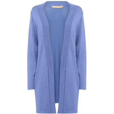 Cardigan long femme CULTURE Annemarie Bleu XL - Publicité Cardigan long femme CULTURE Annemarie Bleu XL - Publicité