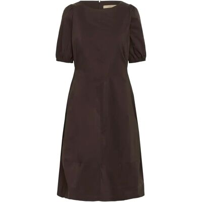 Robe col O femme CULTURE Antoinett Marron XL - Publicité Robe col O femme CULTURE Antoinett Marron XL - Publicité