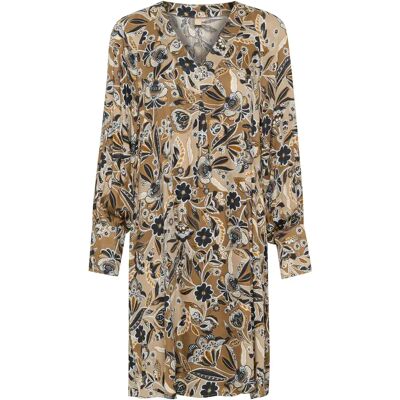 Robe courte femme CULTURE Ibi Dittemarie Beige 2XL - Publicité Robe courte femme CULTURE Ibi Dittemarie Beige 2XL - Publicité