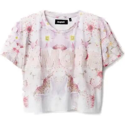 T-shirt femme Desigual Nashville Blanc XL - Publicité T-shirt femme Desigual Nashville Blanc XL - Publicité