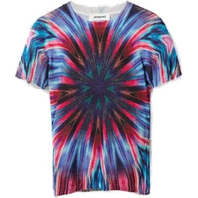 T-shirt femme Desigual Laia Bleu XL - Publicité T-shirt femme Desigual Laia Bleu XL - Publicité