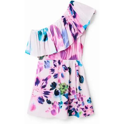 Robe courte asymétrique femme Desigual M. Christian Lacroix Rose XL - Publicité Robe courte asymétrique femme Desigual M. Christian Lacroix Rose XL - Publicité