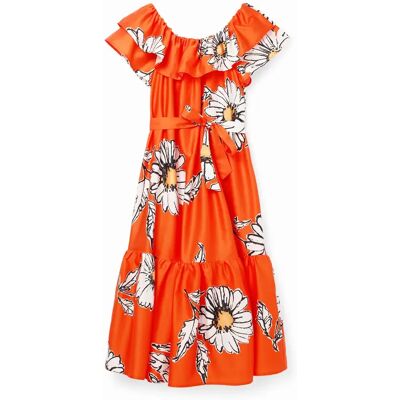 Robe femme Desigual Georgeo Orange S - Publicité Robe femme Desigual Georgeo Orange S - Publicité