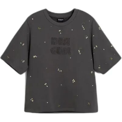 T-shirt femme Desigual Oporto Gris XS - Publicité T-shirt femme Desigual Oporto Gris XS - Publicité