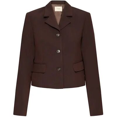 Blazer femme fransa Abigail 2 Marron 44 - Publicité Blazer femme fransa Abigail 2 Marron 44 - Publicité