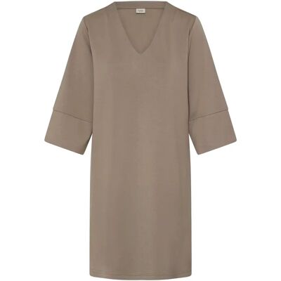Robe t-shirt femme fransa Aurora 7 Marron XS - Publicité Robe t-shirt femme fransa Aurora 7 Marron XS - Publicité