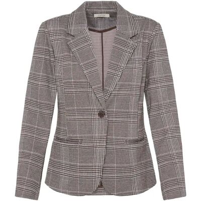 Blazer femme fransa Babett 1 Marron XL - Publicité Blazer femme fransa Babett 1 Marron XL - Publicité
