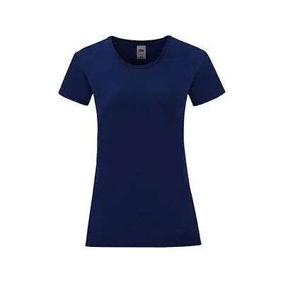 T-shirt femme Fruit of the Loom Iconic 150 Bleu XL - Publicité T-shirt femme Fruit of the Loom Iconic 150 Bleu XL - Publicité