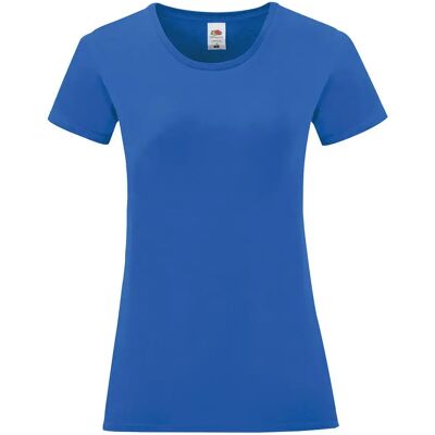 T-shirt femme Fruit of the Loom Iconic 150 Bleu XL - Publicité T-shirt femme Fruit of the Loom Iconic 150 Bleu XL - Publicité