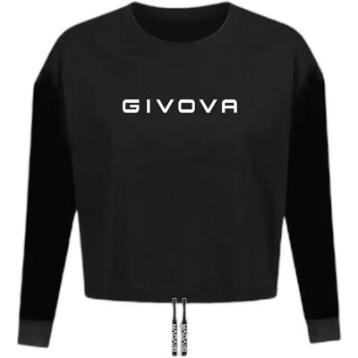 T-shirt manches longues femme Givova Noir S - Publicité T-shirt manches longues femme Givova Noir S - Publicité