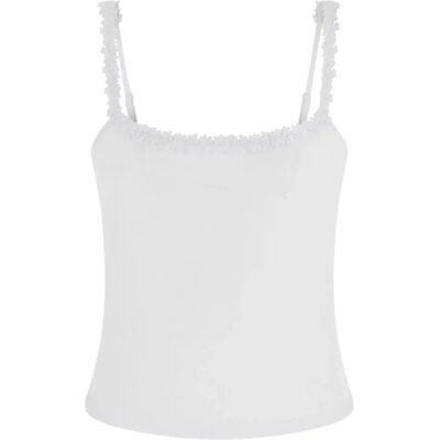 Débardeur femme Guess Cameron Blanc L - Publicité Débardeur femme Guess Cameron Blanc L - Publicité