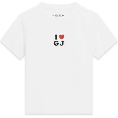 T-shirt femme Guess I Love Blanc XS - Publicité T-shirt femme Guess I Love Blanc XS - Publicité