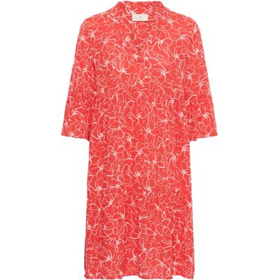Robe femme KAFFE Ellen Amber Rouge 36 - Publicité Robe femme KAFFE Ellen Amber Rouge 36 - Publicité