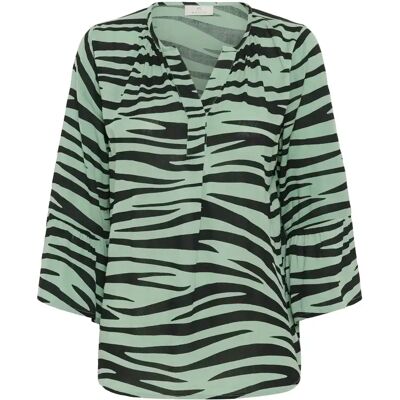 Blouse femme KAFFE Lea Vert 36 - Publicité Blouse femme KAFFE Lea Vert 36 - Publicité