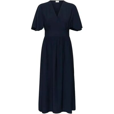 Robe longue femme KAFFE Sirena Bleu 38 - Publicité Robe longue femme KAFFE Sirena Bleu 38 - Publicité