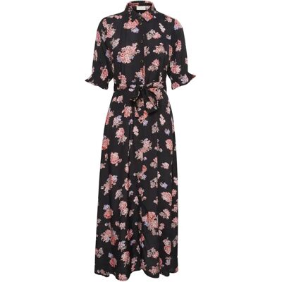 Robe longue femme KAFFE Velana Noir 38 - Publicité Robe longue femme KAFFE Velana Noir 38 - Publicité