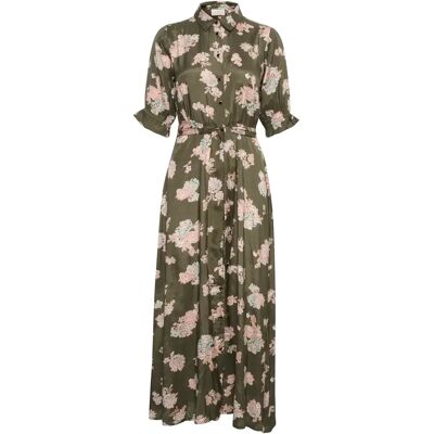 Robe longue femme KAFFE Velana Vert 34 - Publicité Robe longue femme KAFFE Velana Vert 34 - Publicité