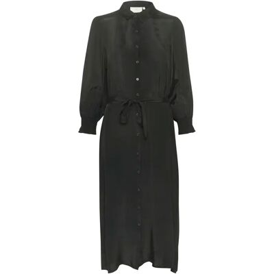 Robe chemise femme KAFFE Emine Oline Noir 42 - Publicité Robe chemise femme KAFFE Emine Oline Noir 42 - Publicité
