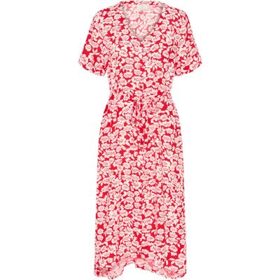 Robe femme KAFFE Beathe Rouge 42 - Publicité Robe femme KAFFE Beathe Rouge 42 - Publicité