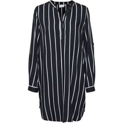Robe chemise femme KAFFE Marana Noir 42 - Publicité Robe chemise femme KAFFE Marana Noir 42 - Publicité