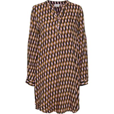 Robe chemise femme KAFFE Marana Marron 40 - Publicité Robe chemise femme KAFFE Marana Marron 40 - Publicité