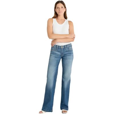 Jeans Flare femme Le Temps des cerises Rosa Bleu 40/42 - Publicité Jeans Flare femme Le Temps des cerises Rosa Bleu 40/42 - Publicité