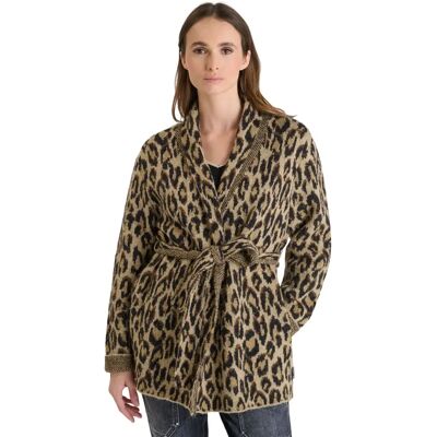Cardigan manches longues femme Le Temps des cerises Barry Jaune XS - Publicité Cardigan manches longues femme Le Temps des cerises Barry Jaune XS - Publicité