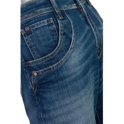 Jeans 400/28 taille haute femme Le Temps des cerises Revers N°2 Bleu 24 - Publicité Jeans 400/28 taille haute femme Le Temps des cerises Revers N°2 Bleu 24 - Publicité