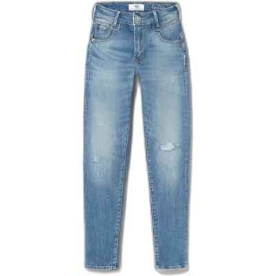 Jeans taille haute femme Le Temps des cerises Pulp Flare Axis Bleu 24 - Publicité Jeans taille haute femme Le Temps des cerises Pulp Flare Axis Bleu 24 - Publicité