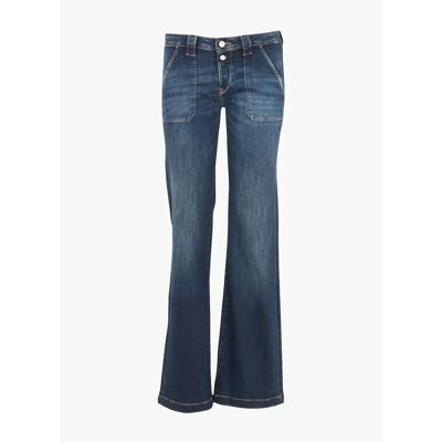 Jeans femme Le Temps des cerises Flare Bleu 28 - Publicité Jeans femme Le Temps des cerises Flare Bleu 28 - Publicité