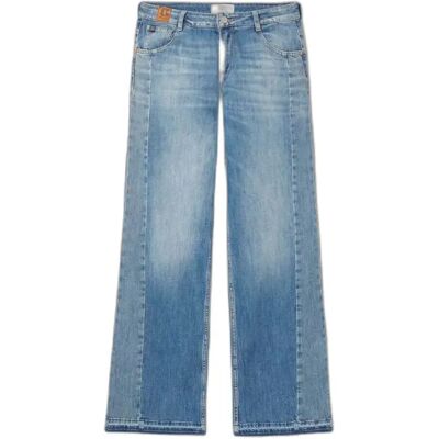 Jeans Wide Leg femme Le Temps des cerises Lauryn Aix Bleu 26 - Publicité Jeans Wide Leg femme Le Temps des cerises Lauryn Aix Bleu 26 - Publicité