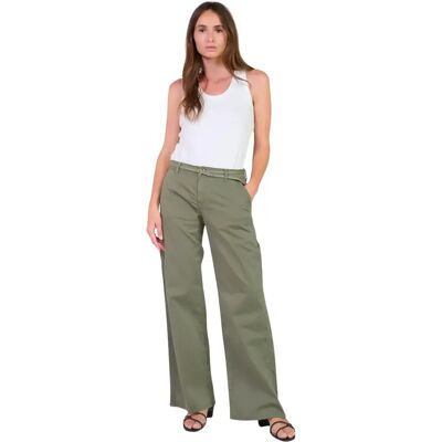 Pantalon femme Le Temps des cerises Tahis Vert 24 - Publicité Pantalon femme Le Temps des cerises Tahis Vert 24 - Publicité