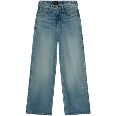 Jeans Wide Leg femme Lee Stella Bleu 26x31 - Publicité Jeans Wide Leg femme Lee Stella Bleu 26x31 - Publicité