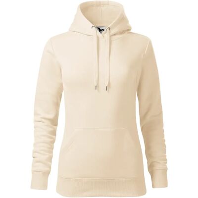 Sweatshirt à capuche femme Malfini Cape 414 Beige XL - Publicité Sweatshirt à capuche femme Malfini Cape 414 Beige XL - Publicité