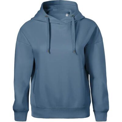 Sweatshirt à capuche femme Malfini Moon 421 Bleu XL - Publicité Sweatshirt à capuche femme Malfini Moon 421 Bleu XL - Publicité