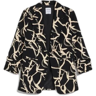 Blazer femme Moodo L-MR-4900 Noir XL - Publicité Blazer femme Moodo L-MR-4900 Noir XL - Publicité