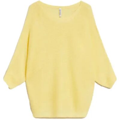 Pull femme Moodo Jaune S - Publicité Pull femme Moodo Jaune S - Publicité