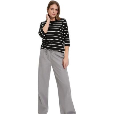 T-shirt manches longues femme Moodo L-TS-4905 Noir 42 - Publicité T-shirt manches longues femme Moodo L-TS-4905 Noir 42 - Publicité