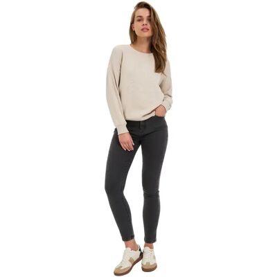 Jeans skinny femme Moodo Z-JE-4811 Noir 44 - Publicité Jeans skinny femme Moodo Z-JE-4811 Noir 44 - Publicité