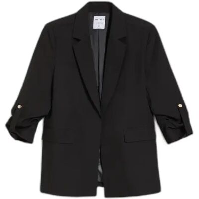 Blazer femme Moodo Z-MR-4811 Noir XL - Publicité Blazer femme Moodo Z-MR-4811 Noir XL - Publicité